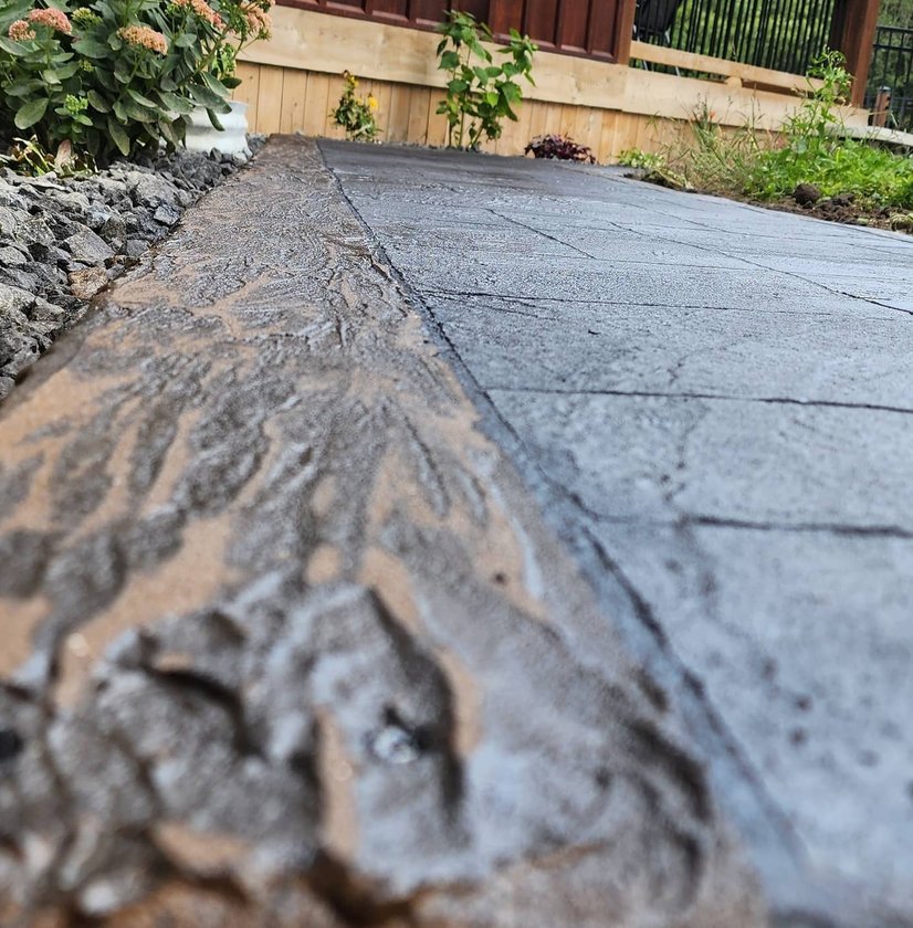 decorative concrete overlay