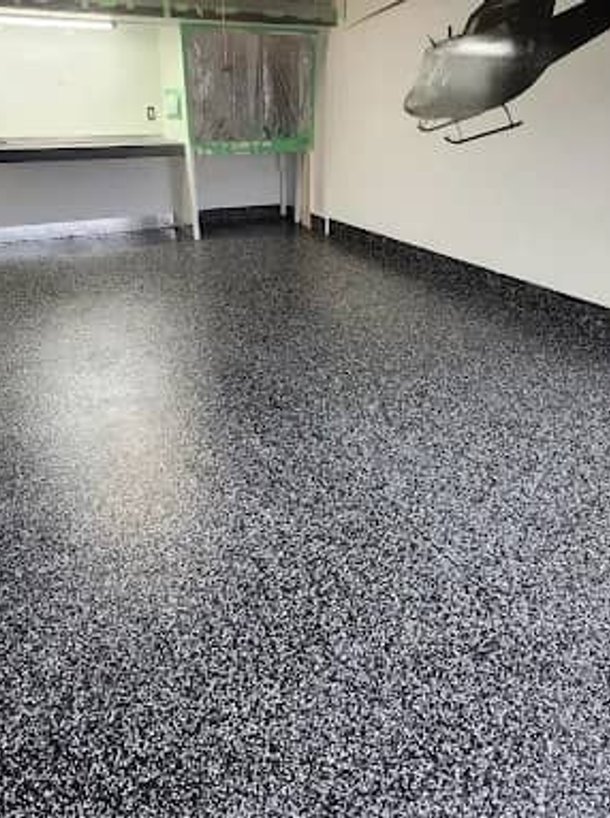 epoxy coating garage