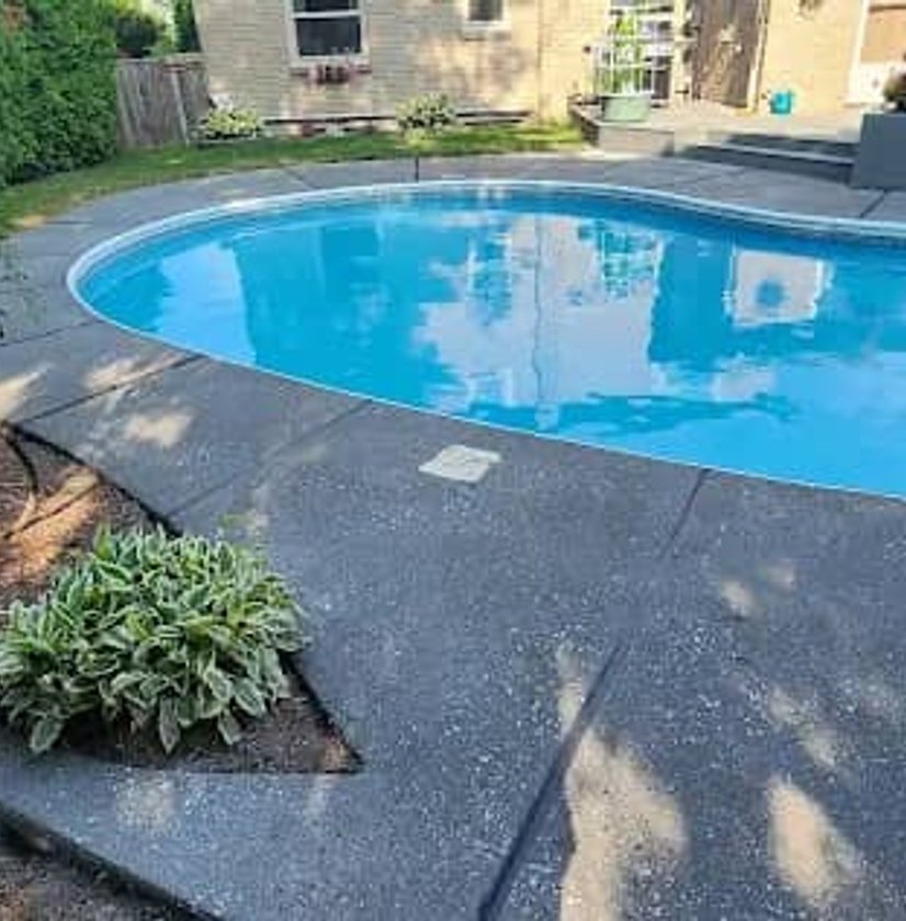 concrete overlay in london, on